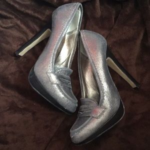Size 5 Silver Platform Gabriella Rocha